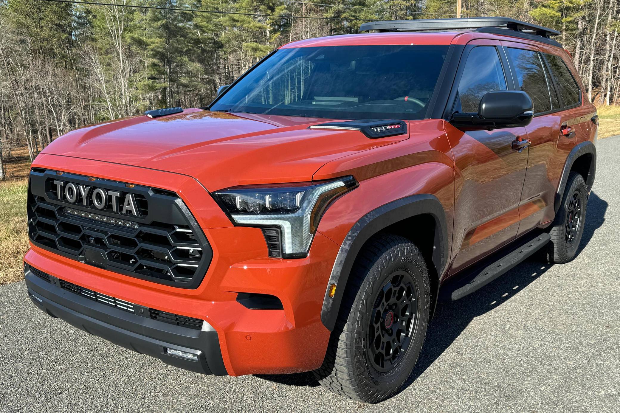 2020 toyota sequoia best sale trd pro roof rack