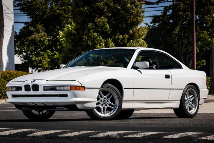 BMW 8-Series 850i Coupe (E31) 1991 Blue Met 1:43 Minichamps