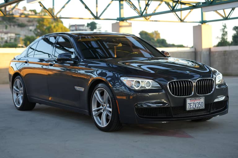 Bmw series used 750i black sedan