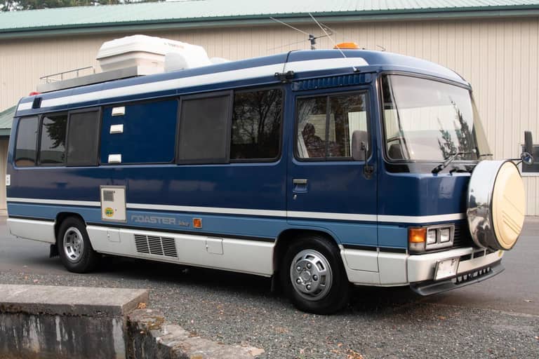 1994 Toyota Coaster RV for Sale Is a Turbodiesel JDM Road-Tripper